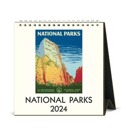 WHCV- Vintage Desk Calendar National Parks 2024