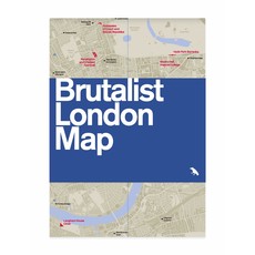 Brutalist London Map