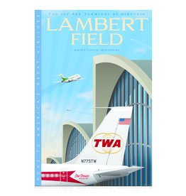 WHJAA TWA at Lambert Field Tribute  Art Print