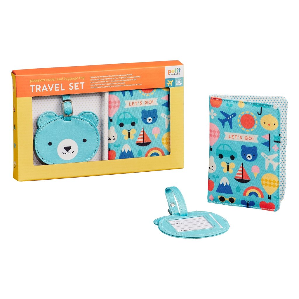 Baby Passport and Luggage Tag  Set