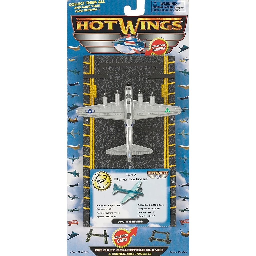 Hot Wings B-17 Flying Fortress (Silver)