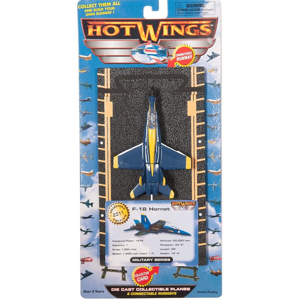 Hot Wings F-18 Hornet (Blue Angel)