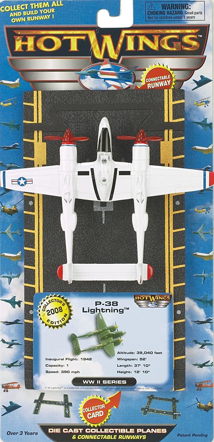 Hot Wings: P-38 Red Tip - Planewear