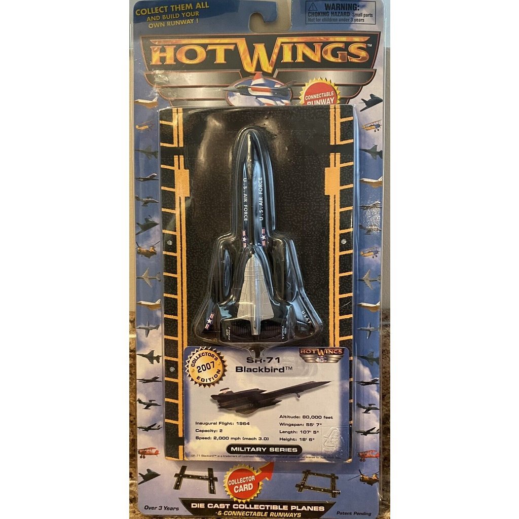 Hot Wings SR-71 Blackbird (w/drone)