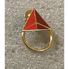 Delta Widget Logo Eyeglass Holder Pin