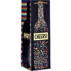 WHJR- Party Popper Wine Bottle Tote with Tissue