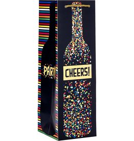 WHJR- Party Popper Wine Bottle Tote