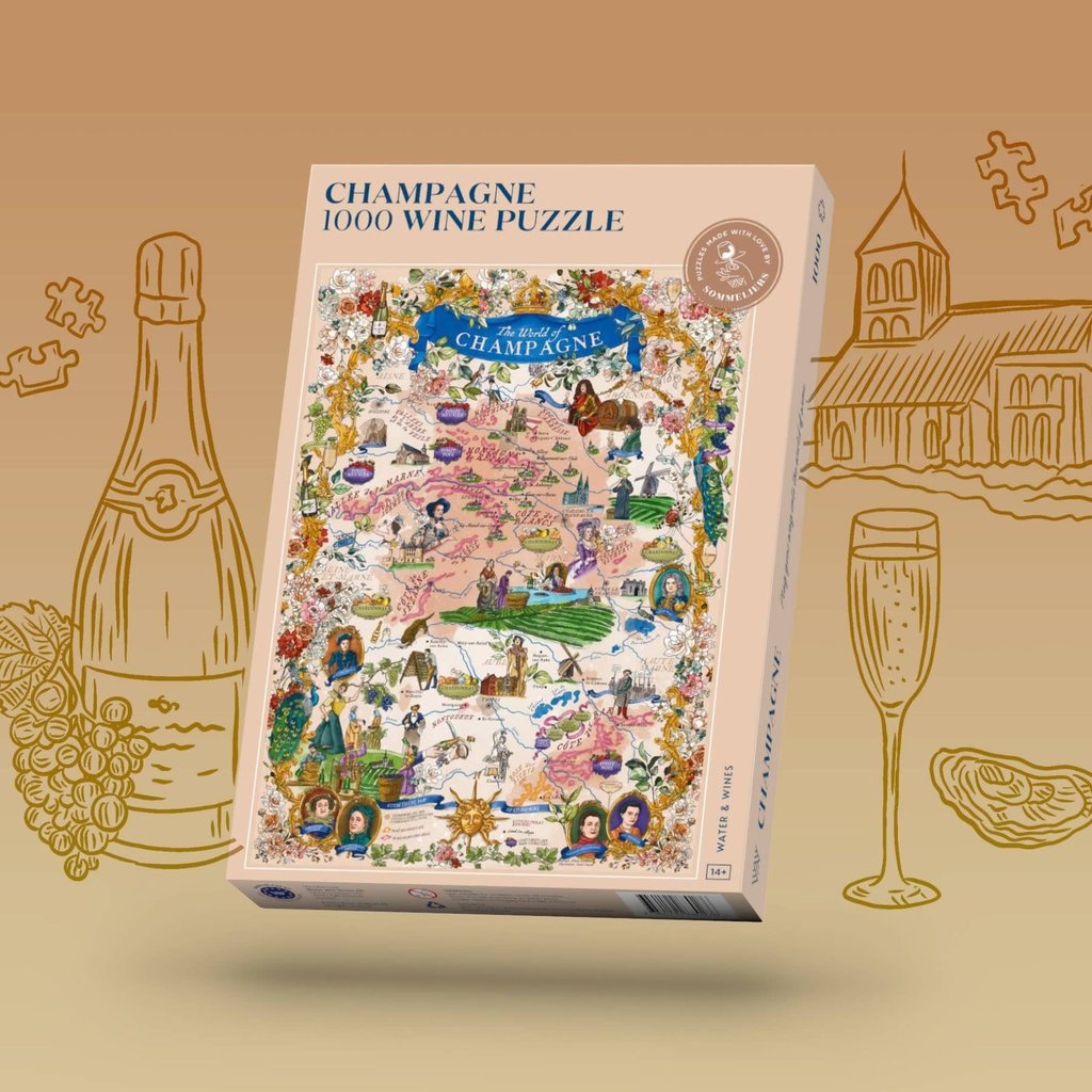 WH1WW- Champagne Wine Puzzle