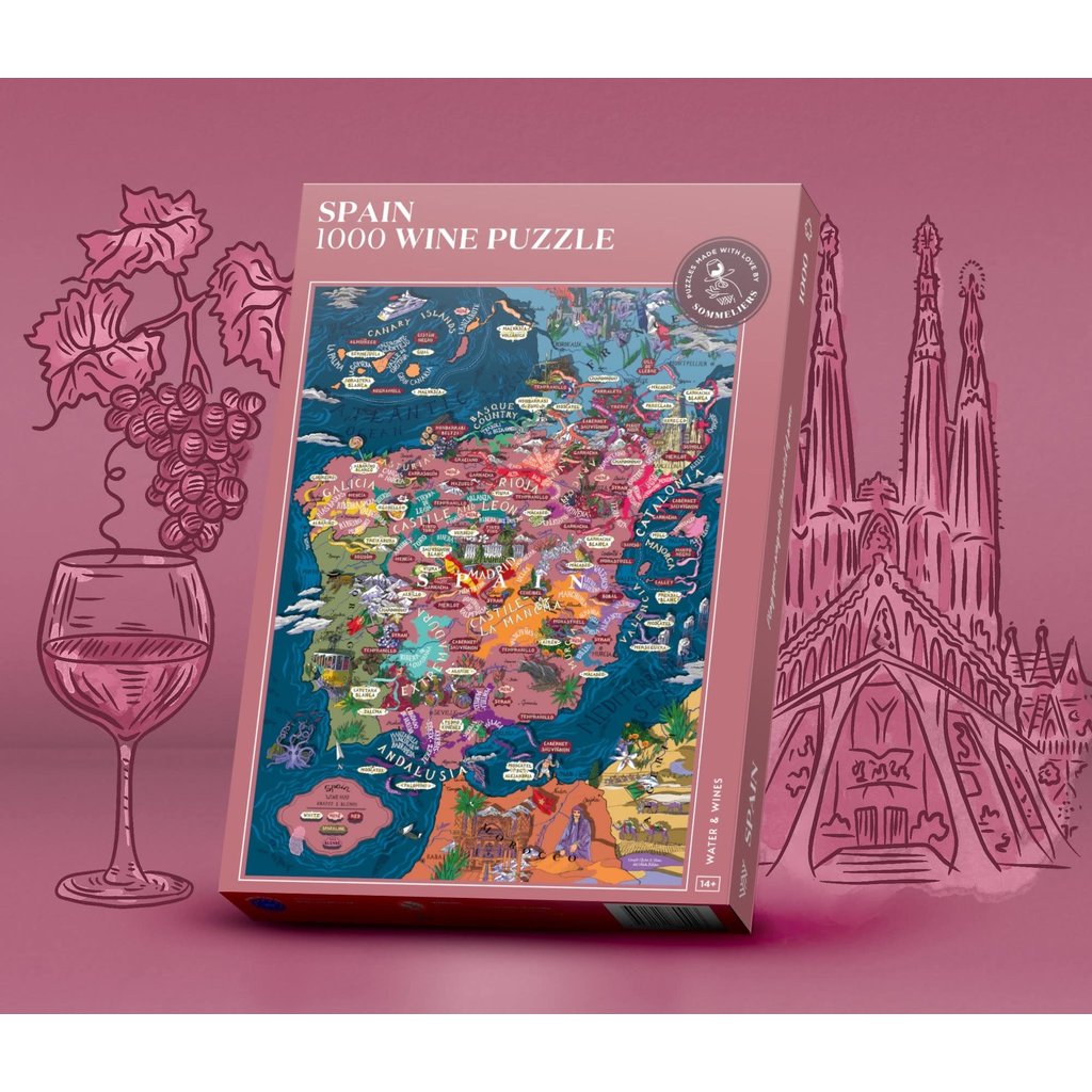WH1WW- Spain Wine Puzzle