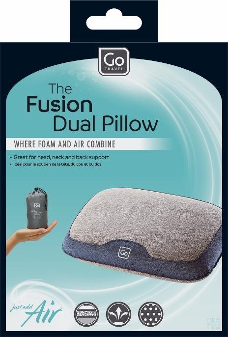 CompactSolutions Inflatable Lumbar Pillow for Airplane Travel - Inflatable  Travel Pillow - Inflatable Back Pillow - Inflatable Lumbar Support - self