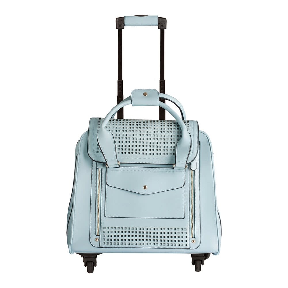 Rolling tote bag best sale