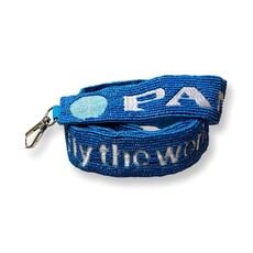 WHDJ- Pan Am Beaded Luggage (guitar)Strap