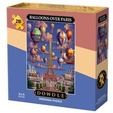 WH1DFA- Balloons Over Paris Puzzle 210 piece