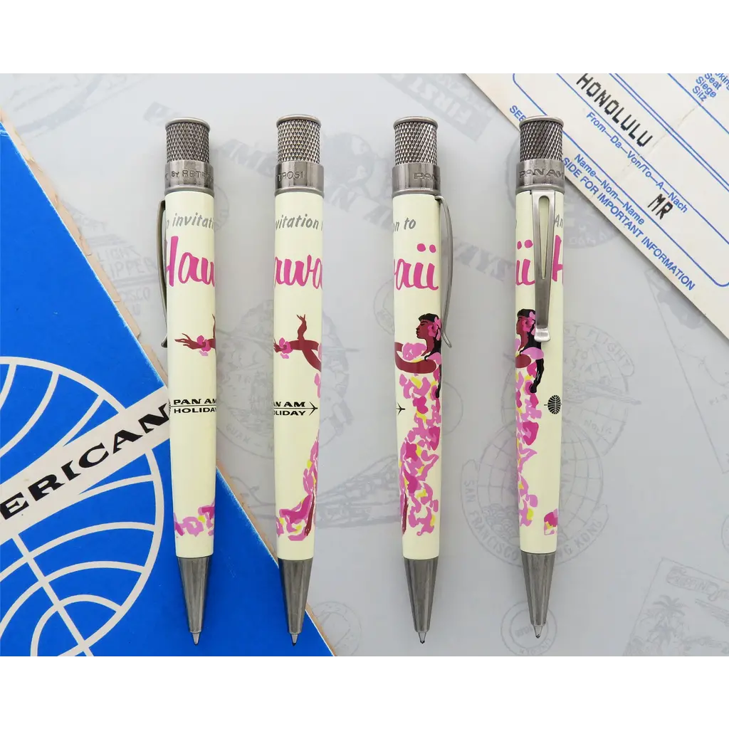 1R51 Tornado™  Pan Am Hawaii Poster Rollerball Pen