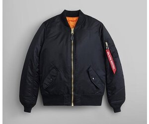 MA-1 Black Flight Jacket - Planewear