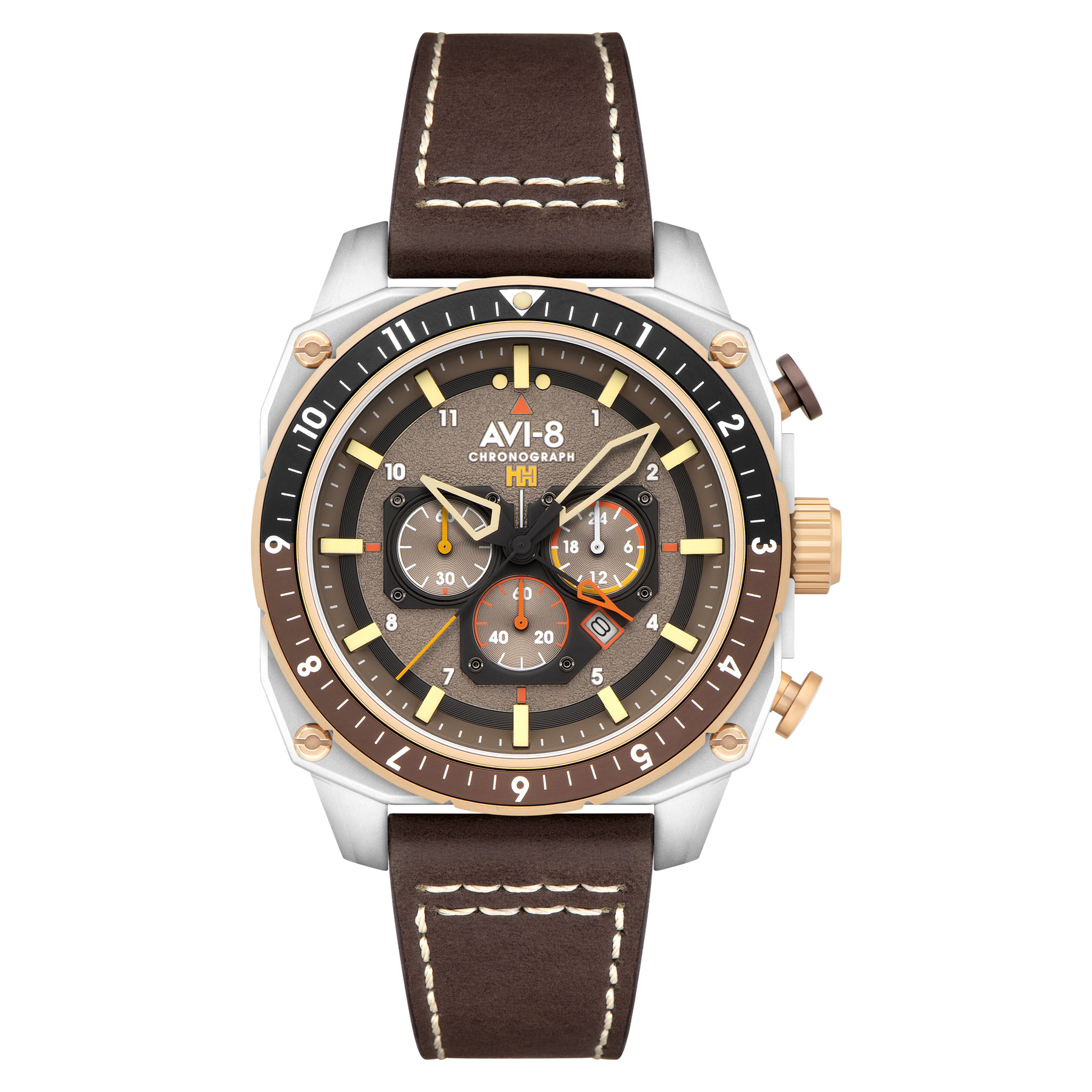 とあさく AVI-8 Hawker Hunter Atlas Dual Time Watch Slate ✈️ - Planewear