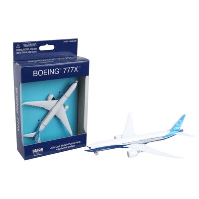 Single Plane Boeing 777X - Kids Toy