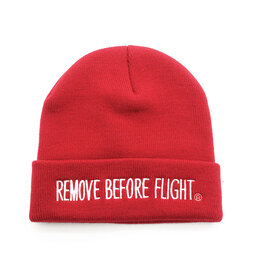 Remove Before Flight Beanie