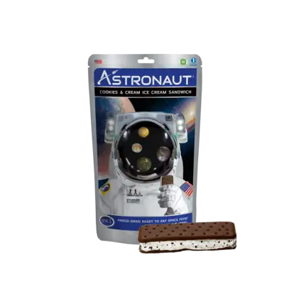 WH1AIC Astronaut Cookies & Cream Ice Cream Sandwich