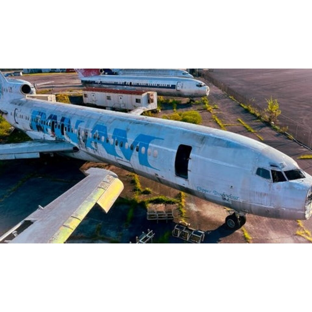 Plane Tag Pan Am Boeing 727 Clipper Troubadour