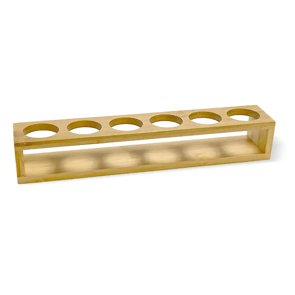 Shot Glass Bamboo Serving Tray