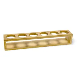 Shot Glass Bamboo Serving Tray