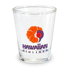 WHMS- Hawaiian Airlines Shot Glass