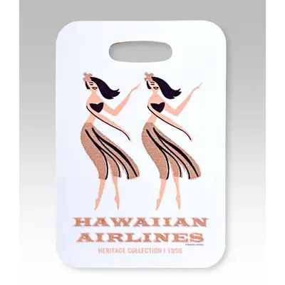 WHMS- Hawaiian Air Hula Girls Luggage Tag