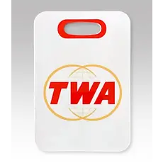 WHMS- TWA Double Globe Logo Luggage Tag