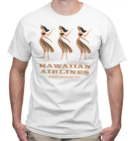 Hawaiian Air Hula Girls Logo Mens T-shirt