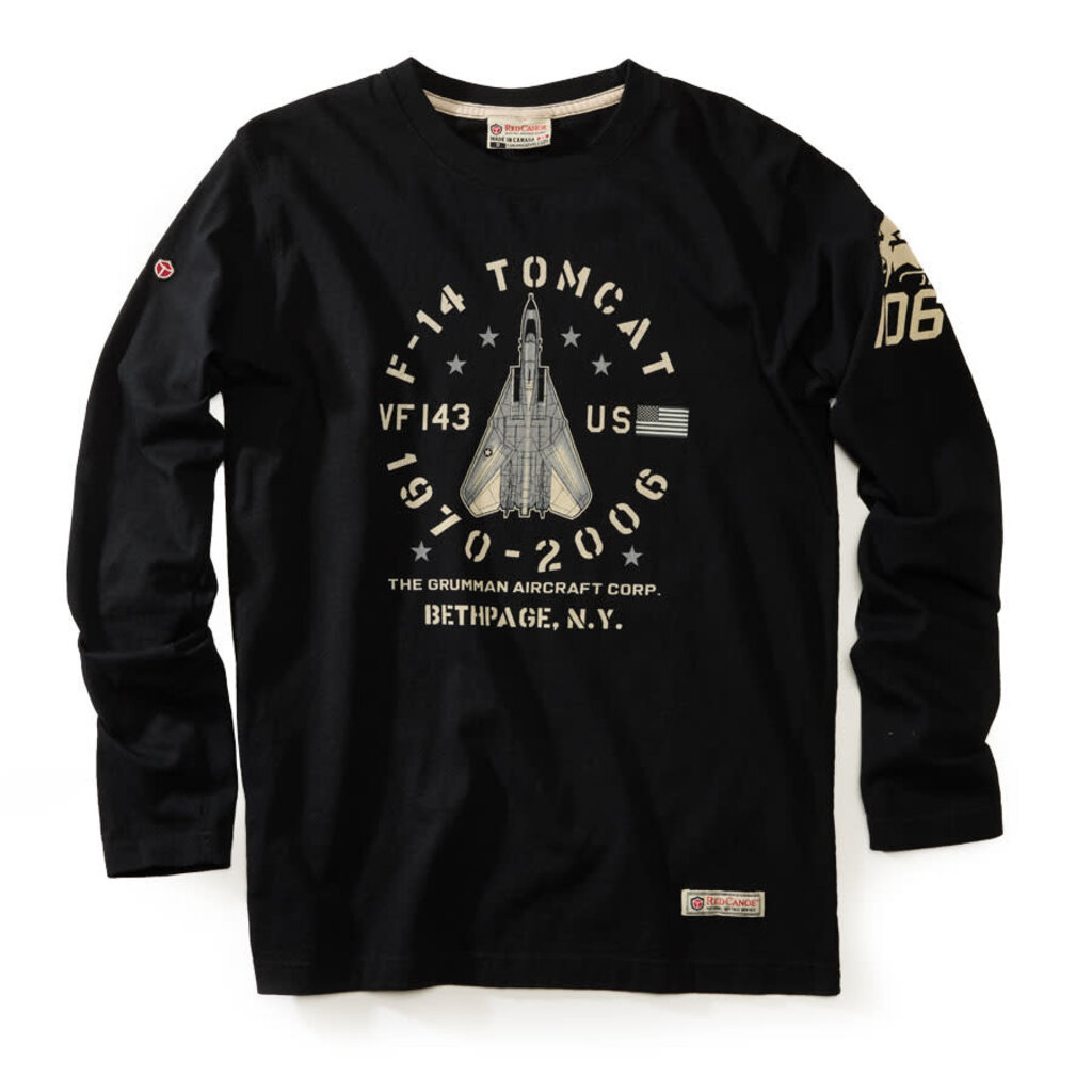 WHRC- Grumman F-14 Tomcat Mens Long Sleeve T-Shirt