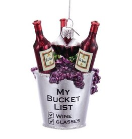 WHKA- Noble Gems Wine Bucket List Ornament