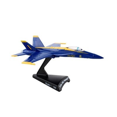 Postage Stamp Model F/A 18C Hornet Blue Angels