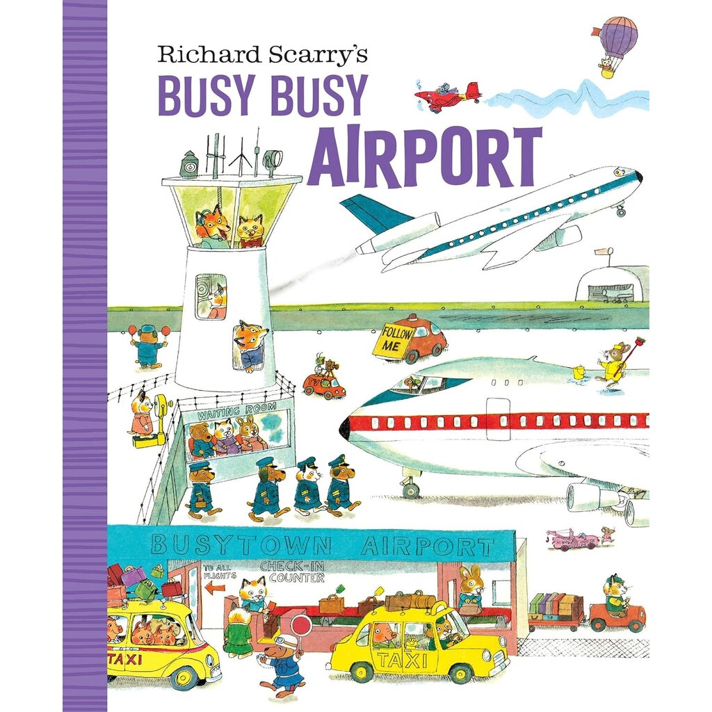 Richard Scarry's Busy Busy Airport Board Book