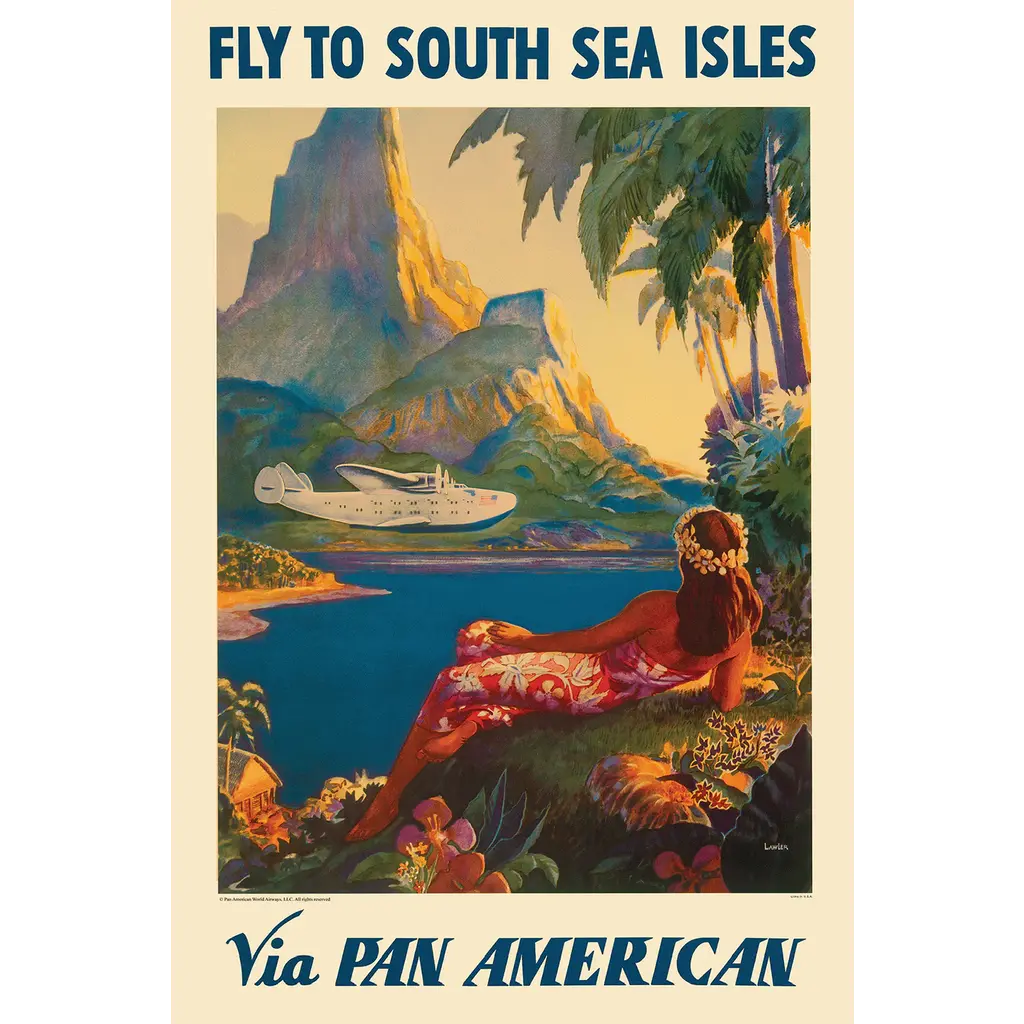 WHSTB- Pan Am South Sea Isles, c.1938 'China Clipper' Poste