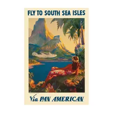 WHSTB- Pan Am Sea Isles, c1938 China Clipper Postcard