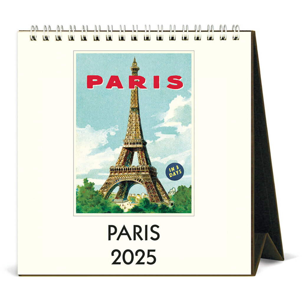WHCV- Paris Desk Calendar 2025
