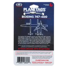 Plane Tag United Boeing 747 Stratolaunch Sky Blue
