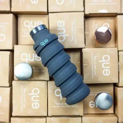 1QUE Collapsible Water Bottle