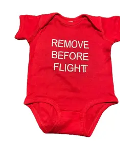 Remove Before Flight Infant Onesie