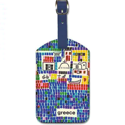 Greece - Luggage Tag