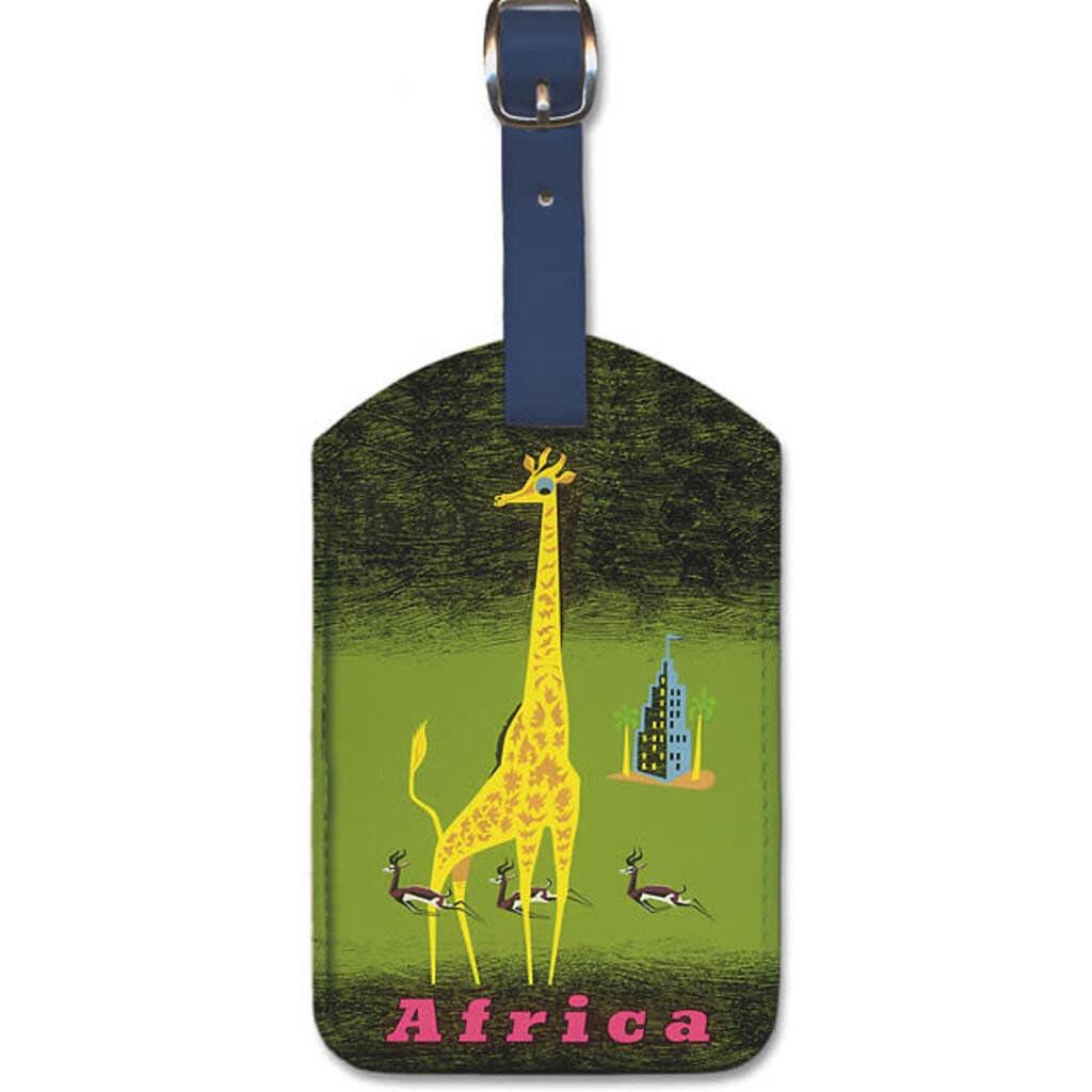 Africa - Africa Fly by BOAC Luggage Tag