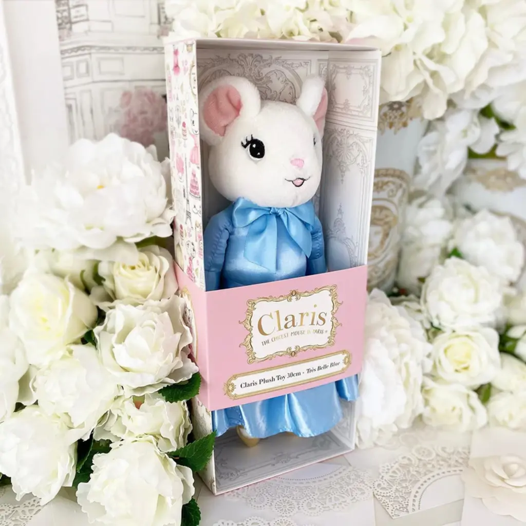 WHBBB- Claris the Chickest Mouse -Tres Belle Blue