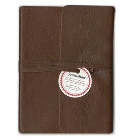 Journalino Slim Brown Leather Journal
