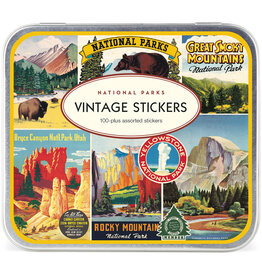 National Parks Sticker Tin