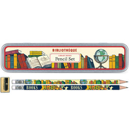 Library Books Pencil Set