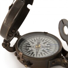 WWII Bronze Compass
