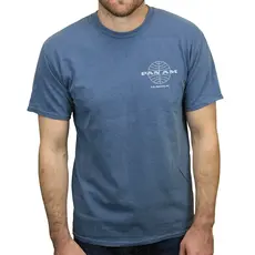 Pan Am Globe Denim Mens T-shirt