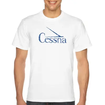 Cessna Vintage Logo Mens T-shirt