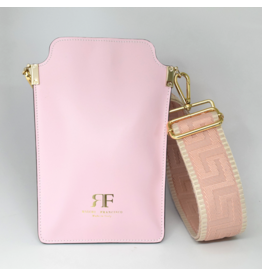 WHRF Italian Leather Cellphone Bag - Rosa